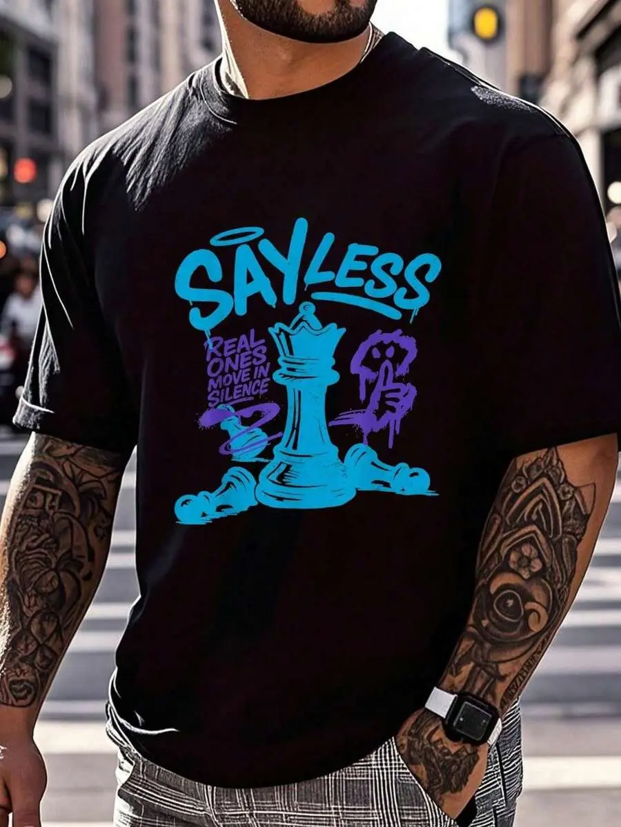 100% Cotton Funny Retro Purple Grape 5 Matching Men  Team T-Shirt Street Hip-Hop Style Men's T-Shirt