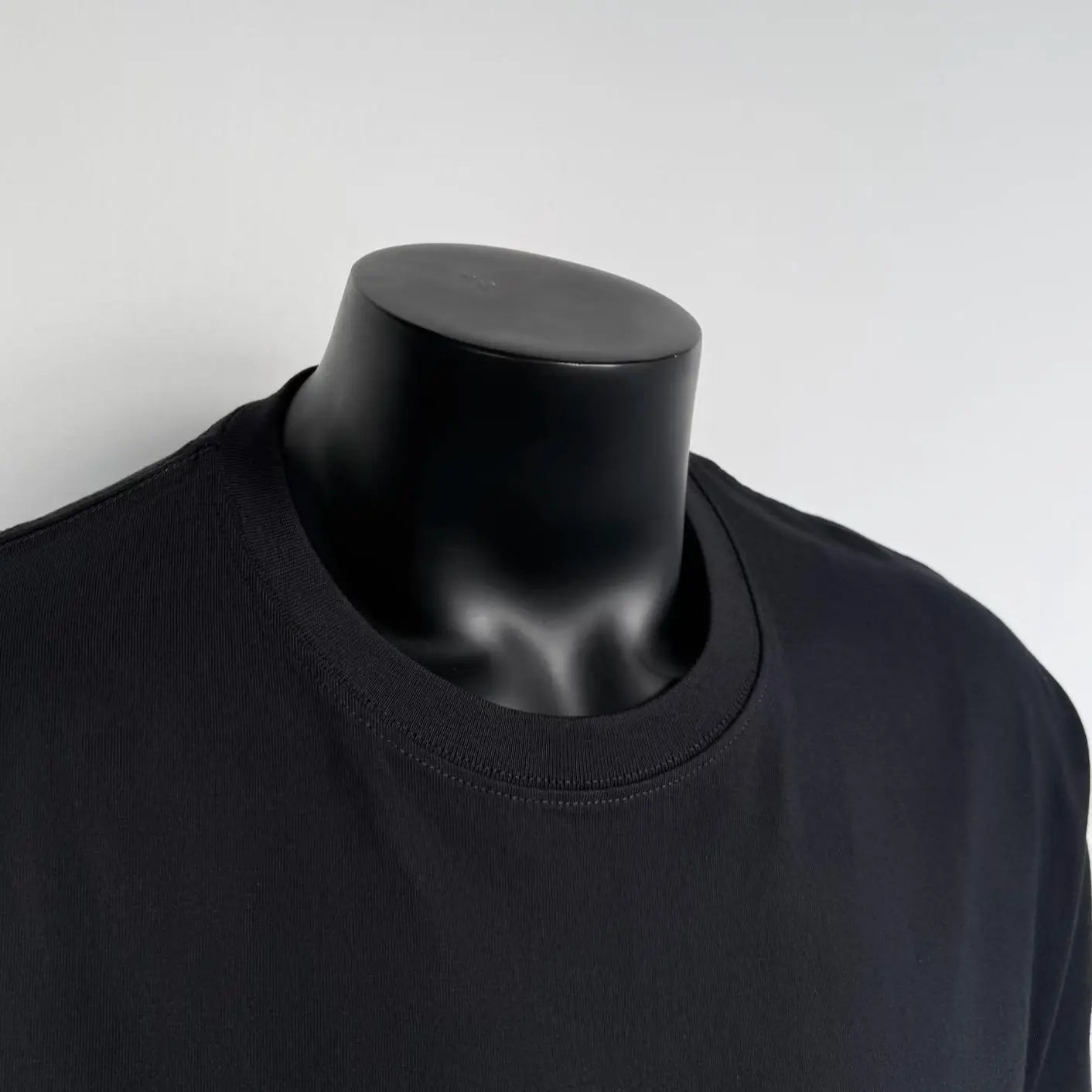 【BlueMere】 230G Heavyweight 100% Pure Cotton Men's Letter Printed Round Neck Short Sleeve Casual Slim Fit T-Shirt Ultra-Soft Breathable Eco-DTG