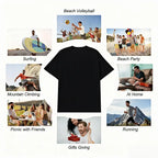 Trendy Scarface Graphic T-Shirt, Retro Movie Inspired Tee, Vintage Crew Neck Shirt for Men & Women, Perfect Gift Idea